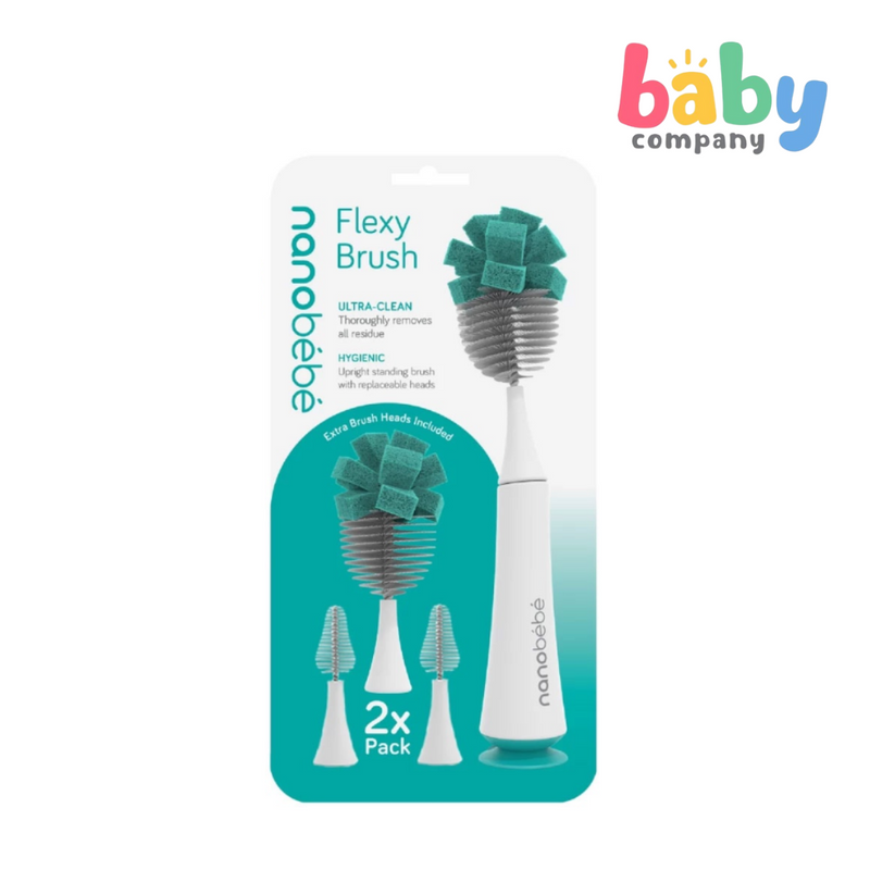 Nanobb Flexy Brush -Twin Pack- Teal