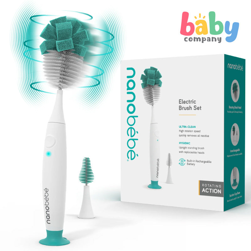 Nanobebe Electric Flexy Brush -Single Pack- Teal