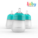 Nanobébé 3-Piece Silicone Bottle 9oz/270ml