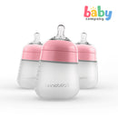 Nanobébé 3-Piece Silicone Bottle 9oz/270ml