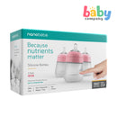 Nanobébé 3-Piece Silicone Bottle 9oz/270ml