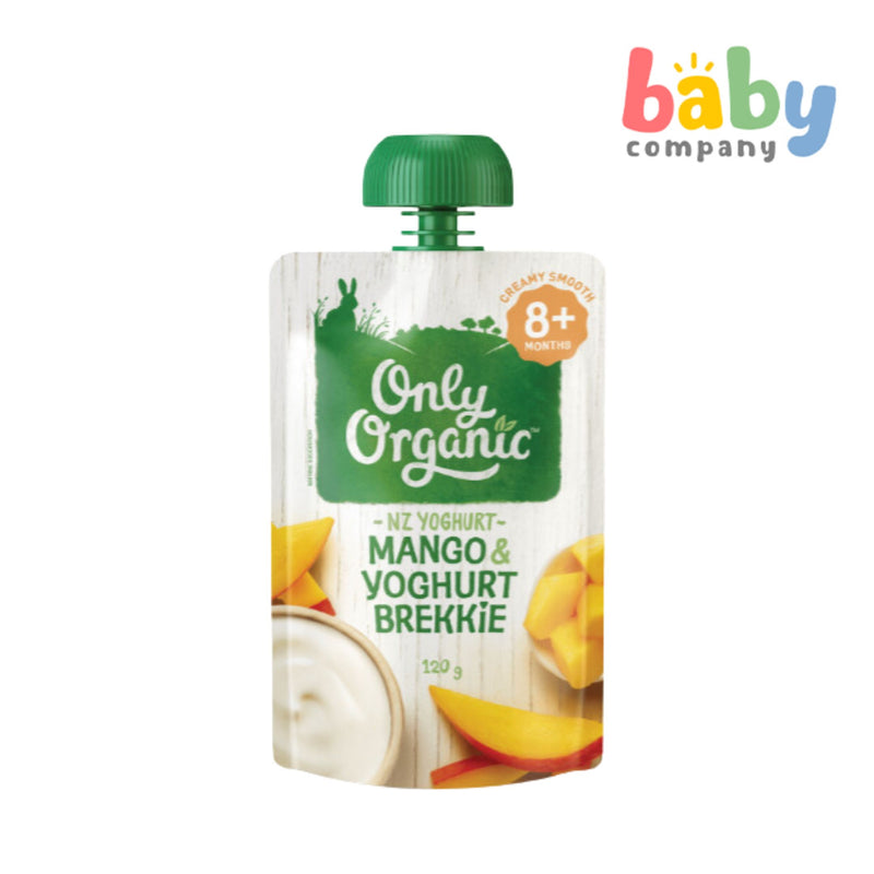 Only Organic Mango & Yoghurt Brekkie (8+ mos) 120g