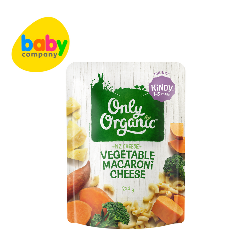 Only Organic Vegetable Macaroni Cheese (1-5yrs) 220g