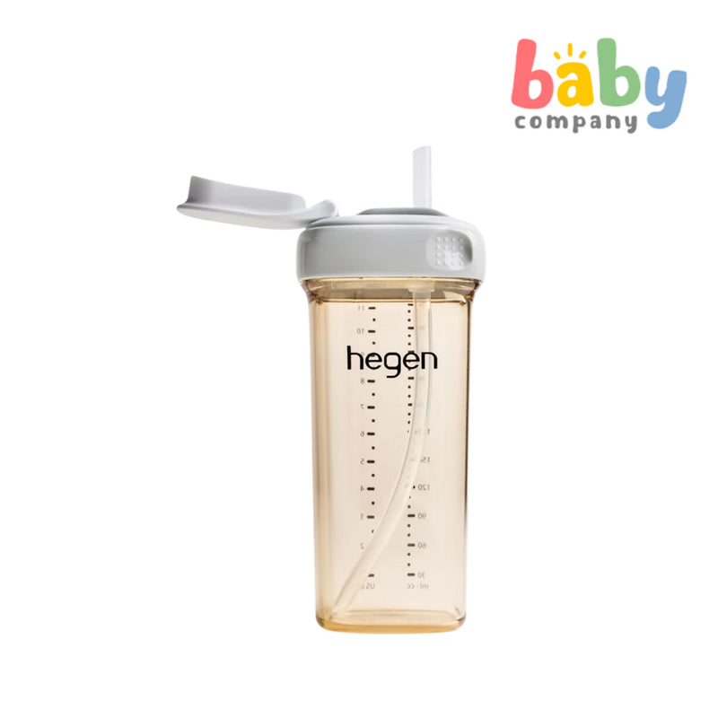 Hegen Straw Cup PPSU 11oz - Grey