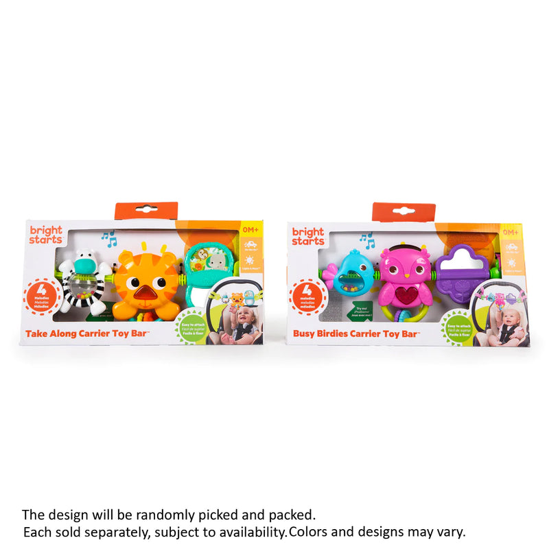 Bright Starts Take Along Carrier Toy Bar