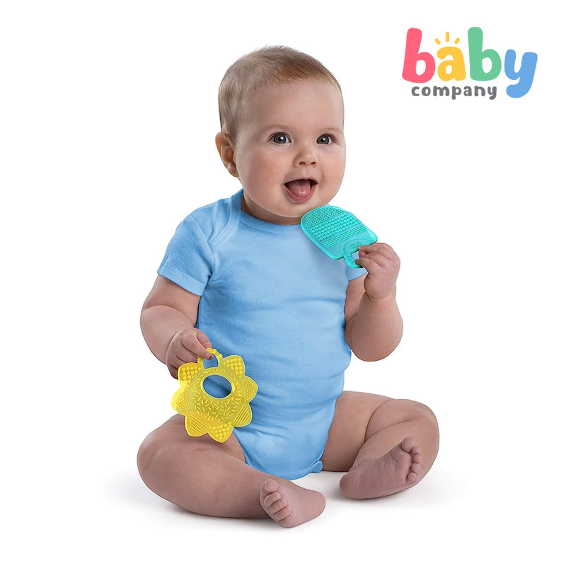 Bright Starts Sunny Soothers Easy Grasp Teether 2 Pack