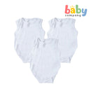 Mother's Choice Sleeveless Bodysuit 3-pack - White