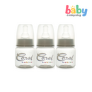 Coral Babies 2oz Round Feeding Bottle Clear - Pack of 3