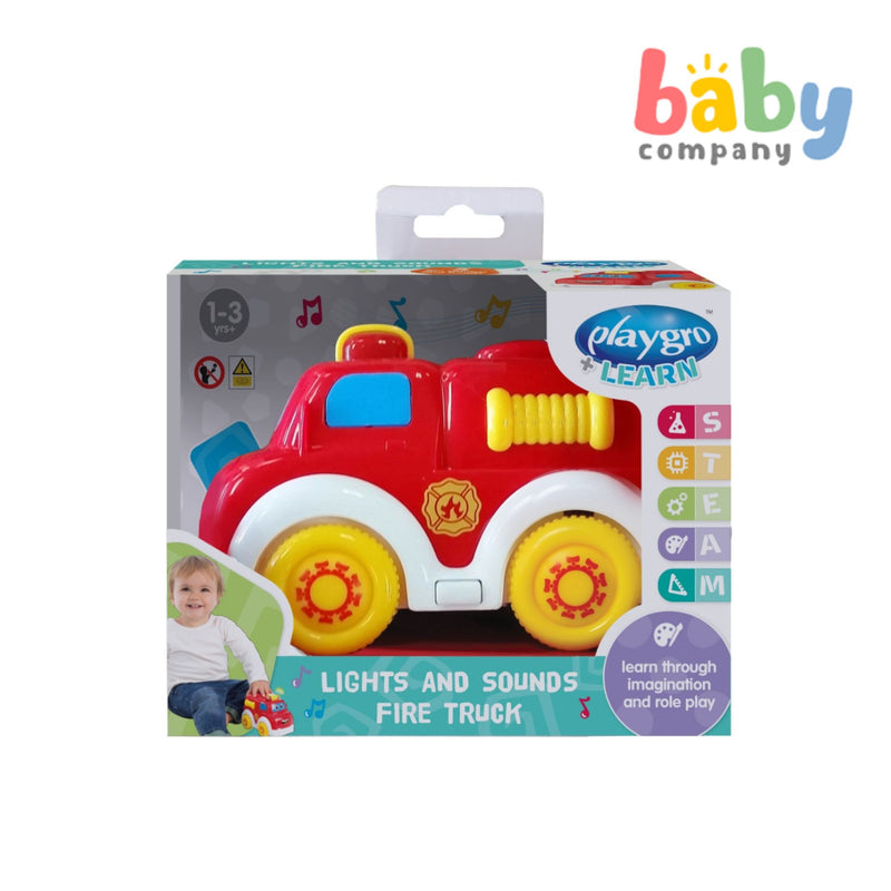 Playgro Lights and Sounds Toy - Fire Truck