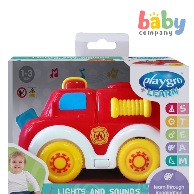 Playgro Lights and Sounds Toy - Fire Truck