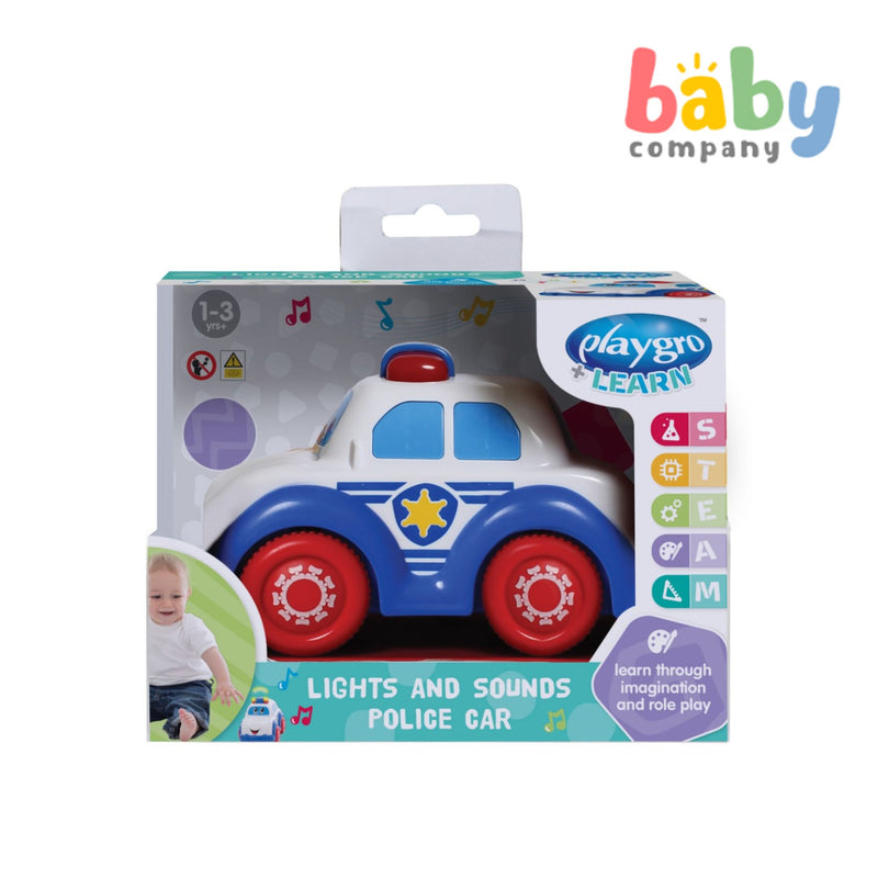 Playgro Lights and Sounds Toy - Police Car