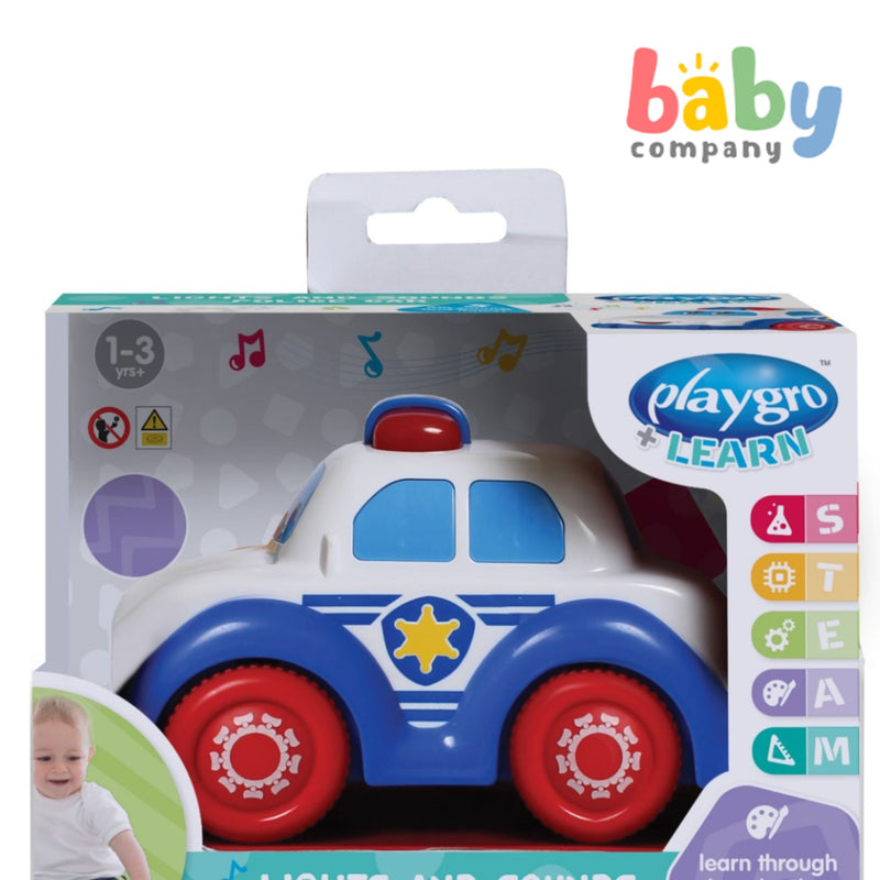 Playgro Lights and Sounds Toy - Police Car