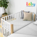 Barnmobler Hansel 5-in-1 Convertible Crib - White