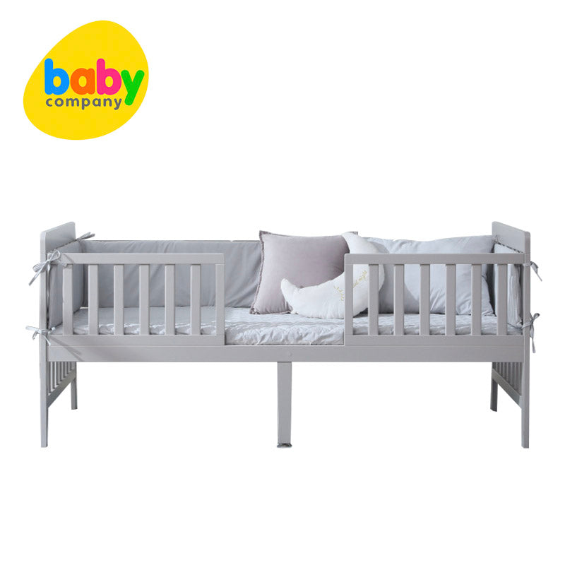 Barnmobler Brandt 6-in-1 Convertible Toddler Bed Gray