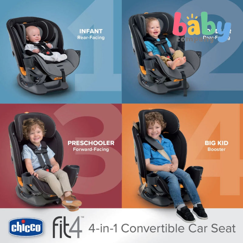 Chicco Fit4 4-in-1 Convertible Car Seat - Element