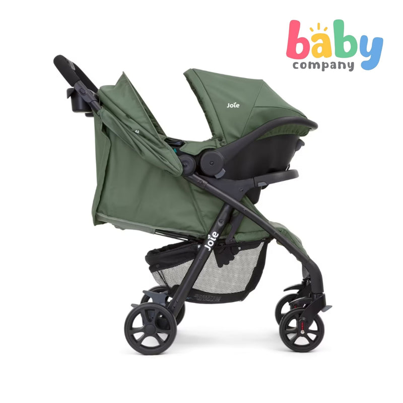 Joie Muze LX Travel System with Juva Car Seat - Laurel