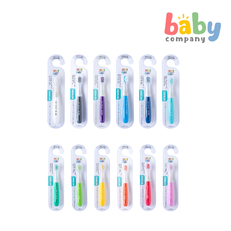 The Twelve Toddler Toothbrush in Vivid Color - 12 pcs