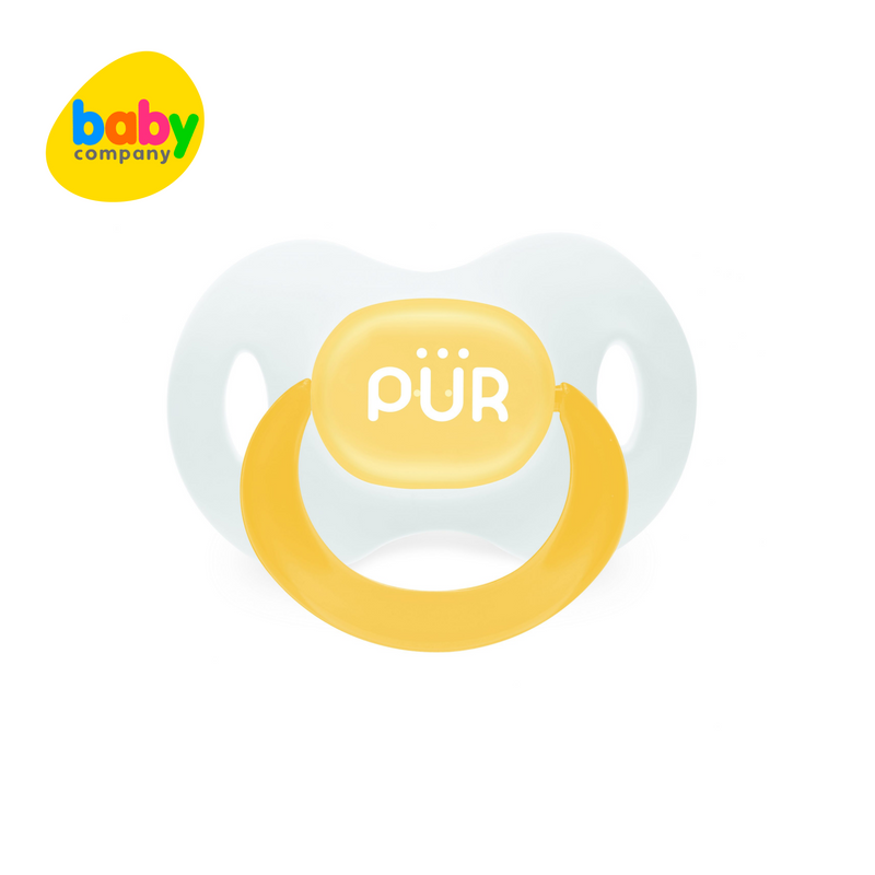 Pur Baby Orthodontic Silicone Soother for 3 months and up