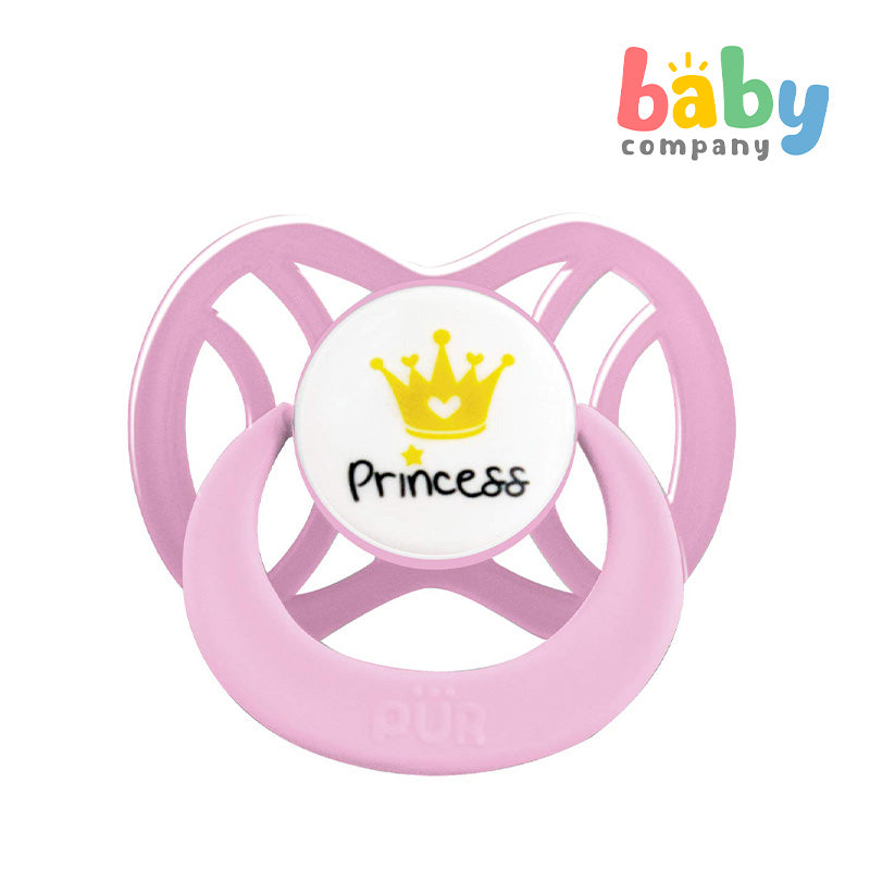 Pur Baby Symmetric Silicone Soother - 0 to 6 Months Up