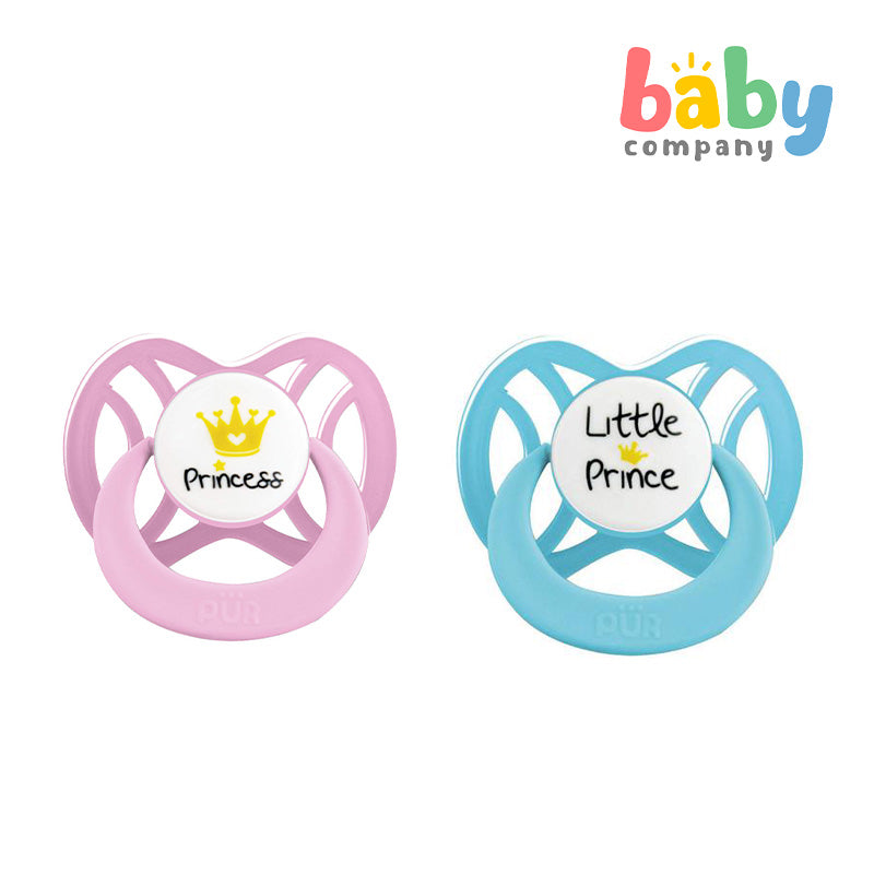 Pur Baby Symmetric Silicone Soother - 0 to 6 Months Up