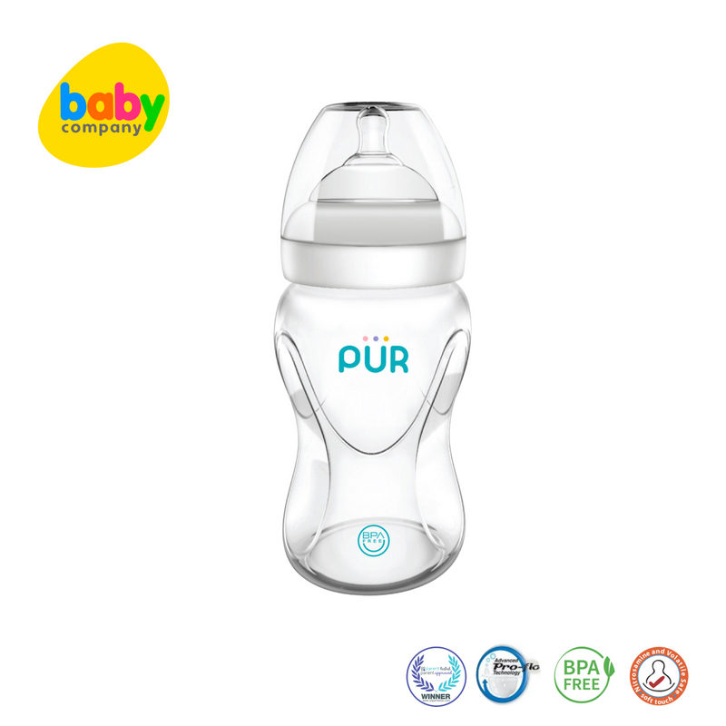 Pur Baby 8oz Advanced Plus Wide Neck Feeding Bottle - Pack of 1