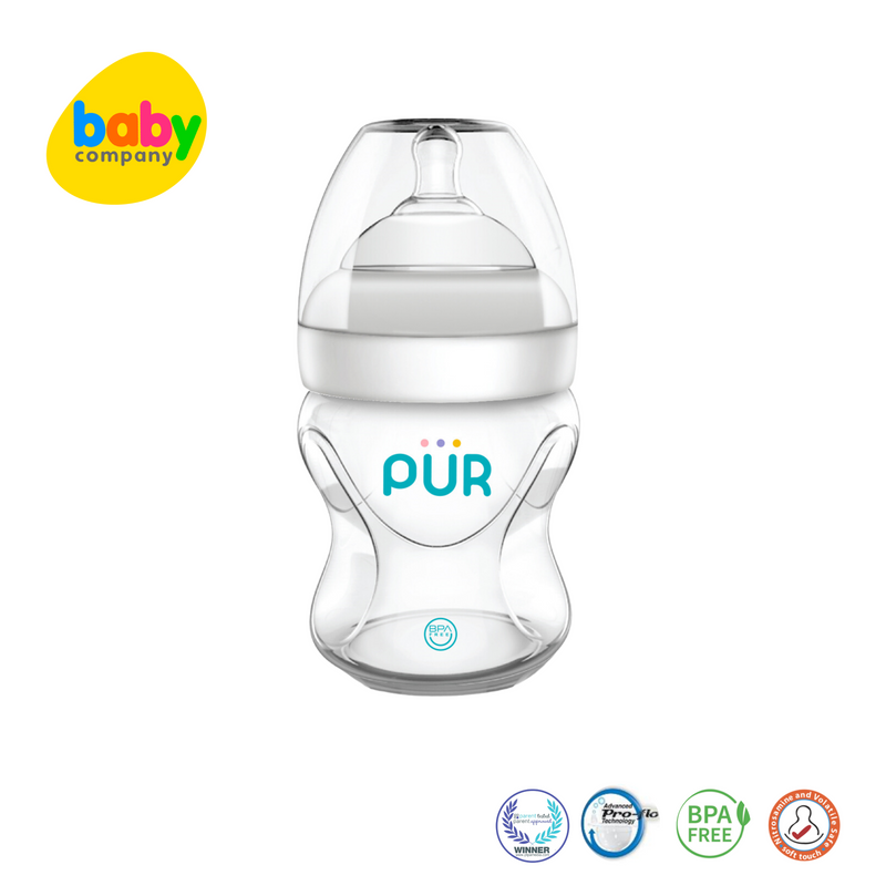 Pur Baby 5oz Advanced Plus Wide Neck Feeding Bottle - Pack of 1