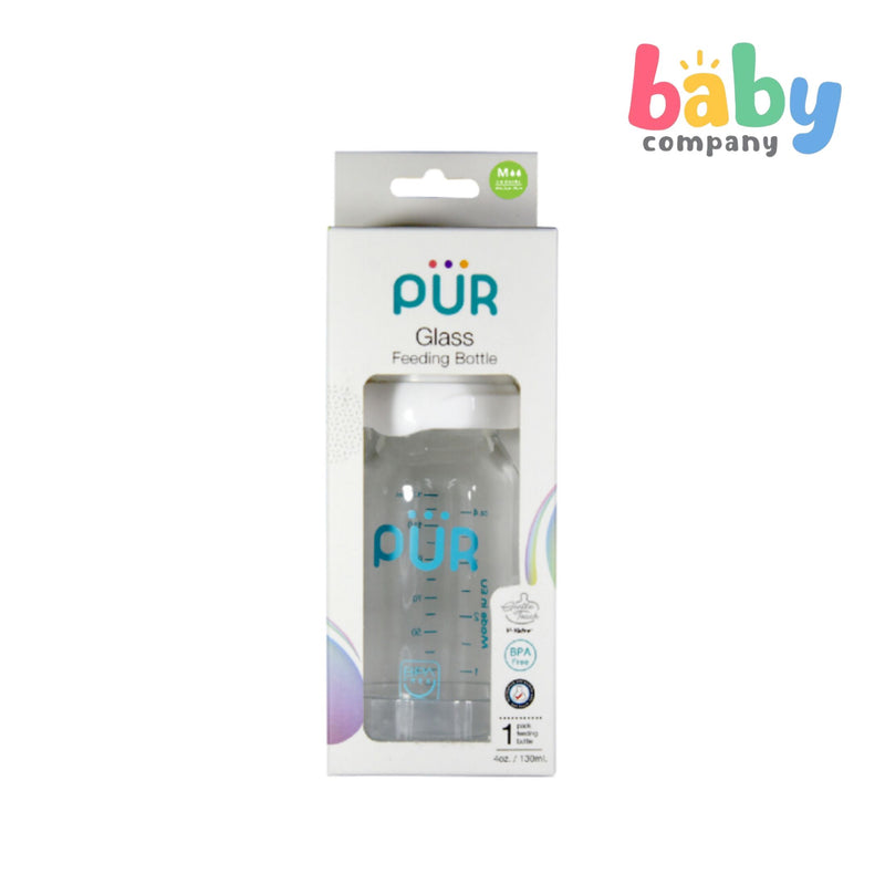 Pur Baby 4oz Tempered Glass Feeding Bottle