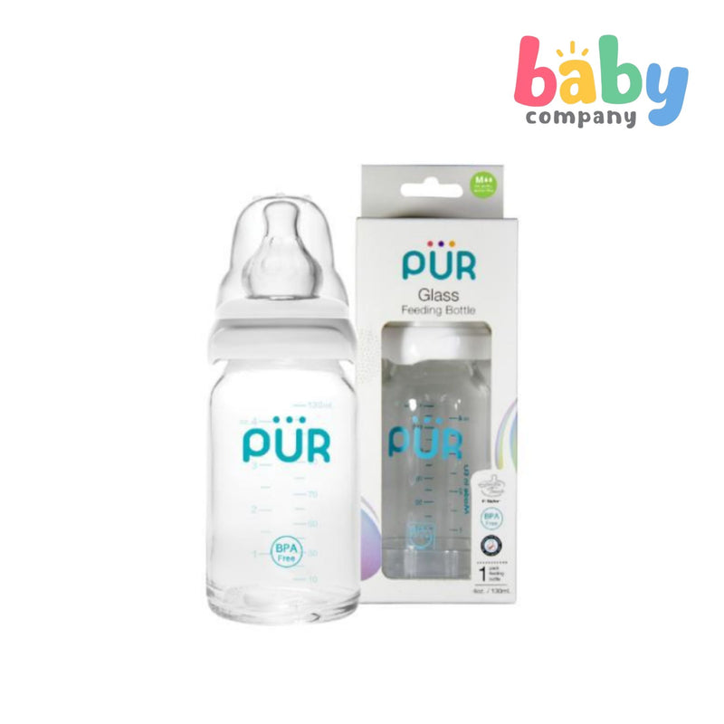 Pur Baby 4oz Tempered Glass Feeding Bottle