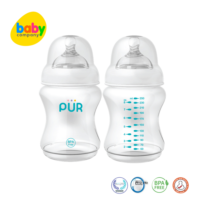 Pur Baby 8oz Comfort Feeder Feeding Bottle - Pack of 1