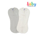 Swaddle Me Pod Pack of 2, Small - Grey/White