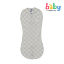 Swaddle Me Pod Pack of 2, Small - Grey/White
