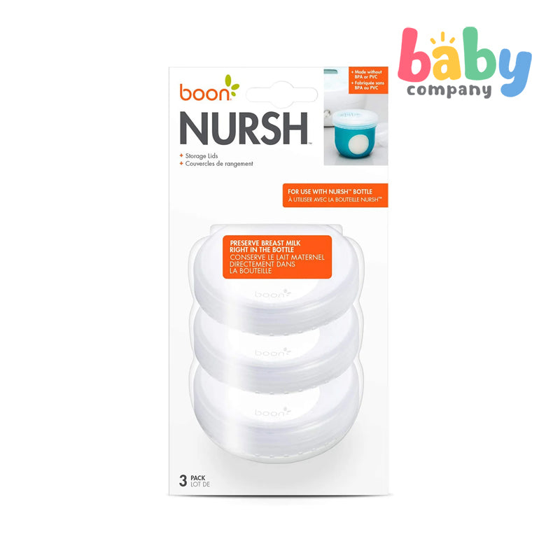 Boon Nursh Milk Storage Cap (3-Pack)