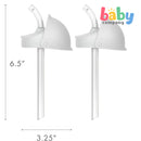 Boon 2-Pack Nursh Silicone Straw Conversion Top