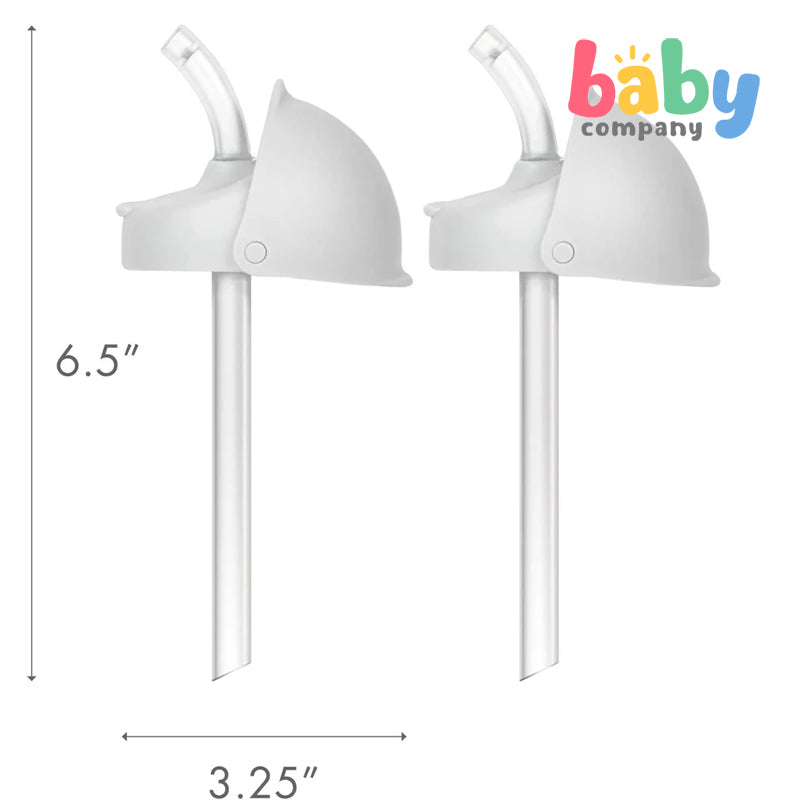 Boon Nursh Silicone Straw Conversion Top 2-Pack