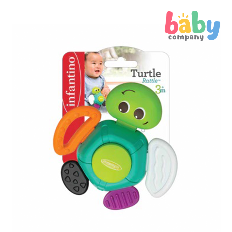 Infantino Turtle Rattle