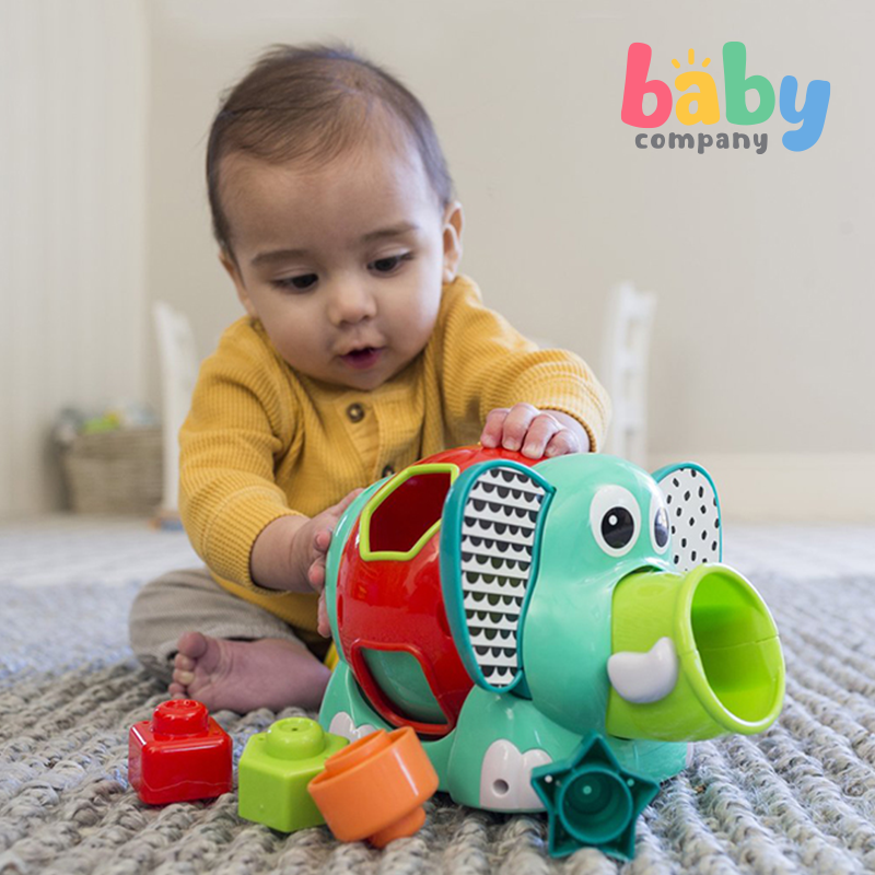 Infantino Jumbo Shape Sorter - Elephant