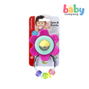 Infantino Spin & Rattle Teether (Pink)