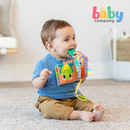 Infantino Link & Squeak Animal Crinkle Book