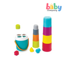 Infantino Shape Sorting Stack 'N Nest Buckets