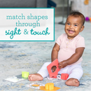 Infantino My 1st Sensory & Shapes Puzzle Set