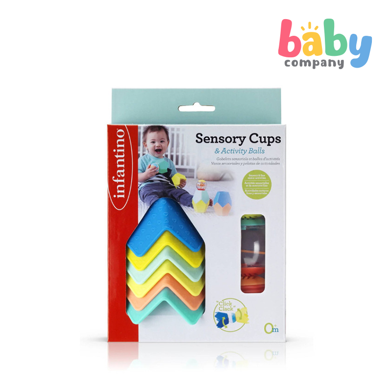 Infantino Sensory Cups & Activity Balls Set