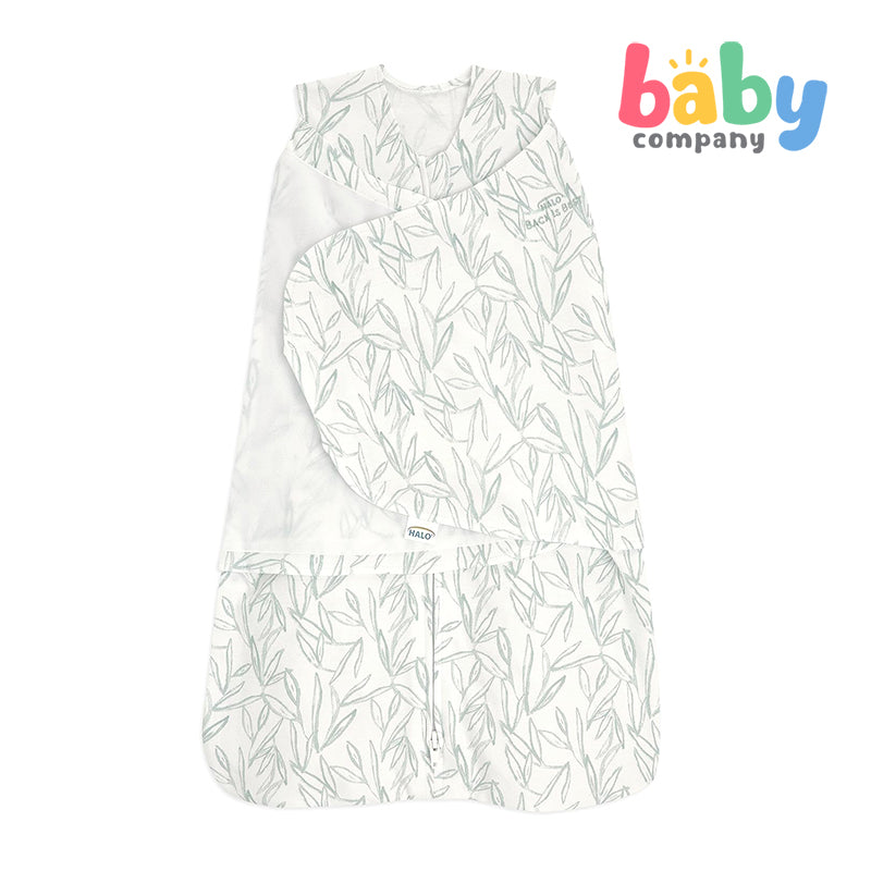 Halo SleepSack Swaddle - Leaves, Newborn