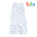 Halo SleepSack Swaddle - Blue Safari, Small