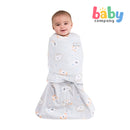 Halo SleepSack Swaddle - Lions Tigers Bears, Newborn