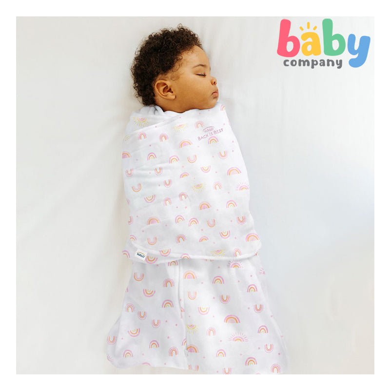 Halo SleepSack Swaddle - Rainbows, Small