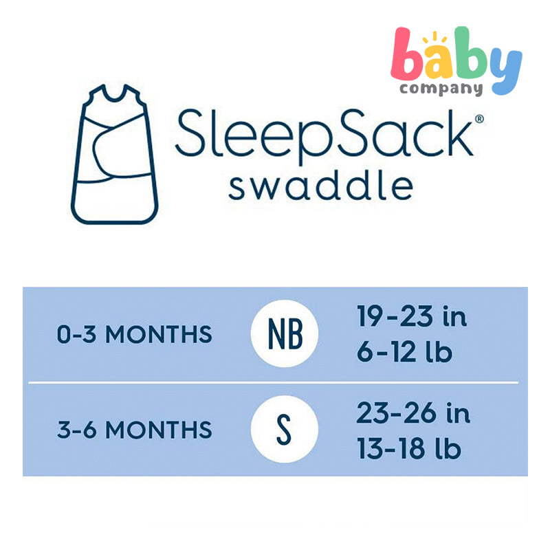 Halo SleepSack Swaddle - Rainbows, Newborn