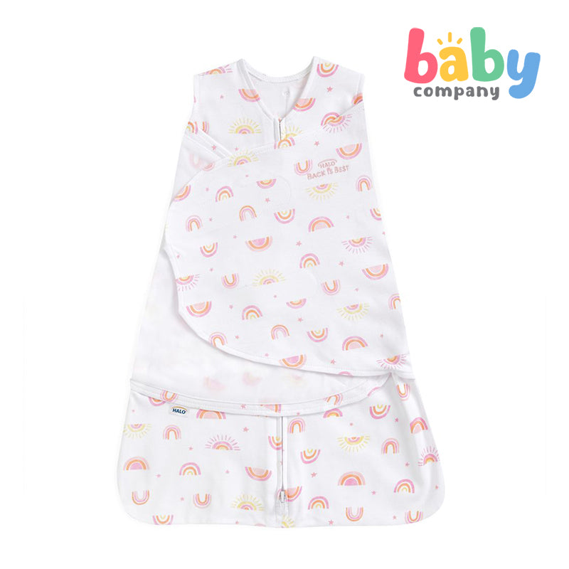 Halo SleepSack Swaddle - Rainbows, Small