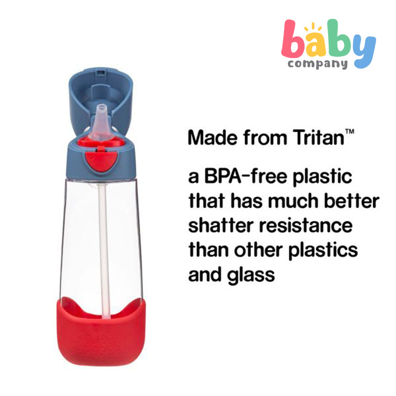 B.box Drink Bottle 600ml - Flamingo Fizz