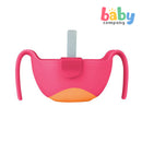 B.box Bowl and Straw - Strawberry Shake