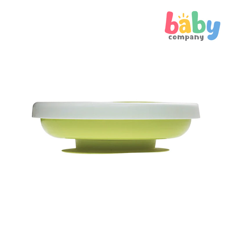 BBLUV Platö: Warm Feeding Plate - Lime